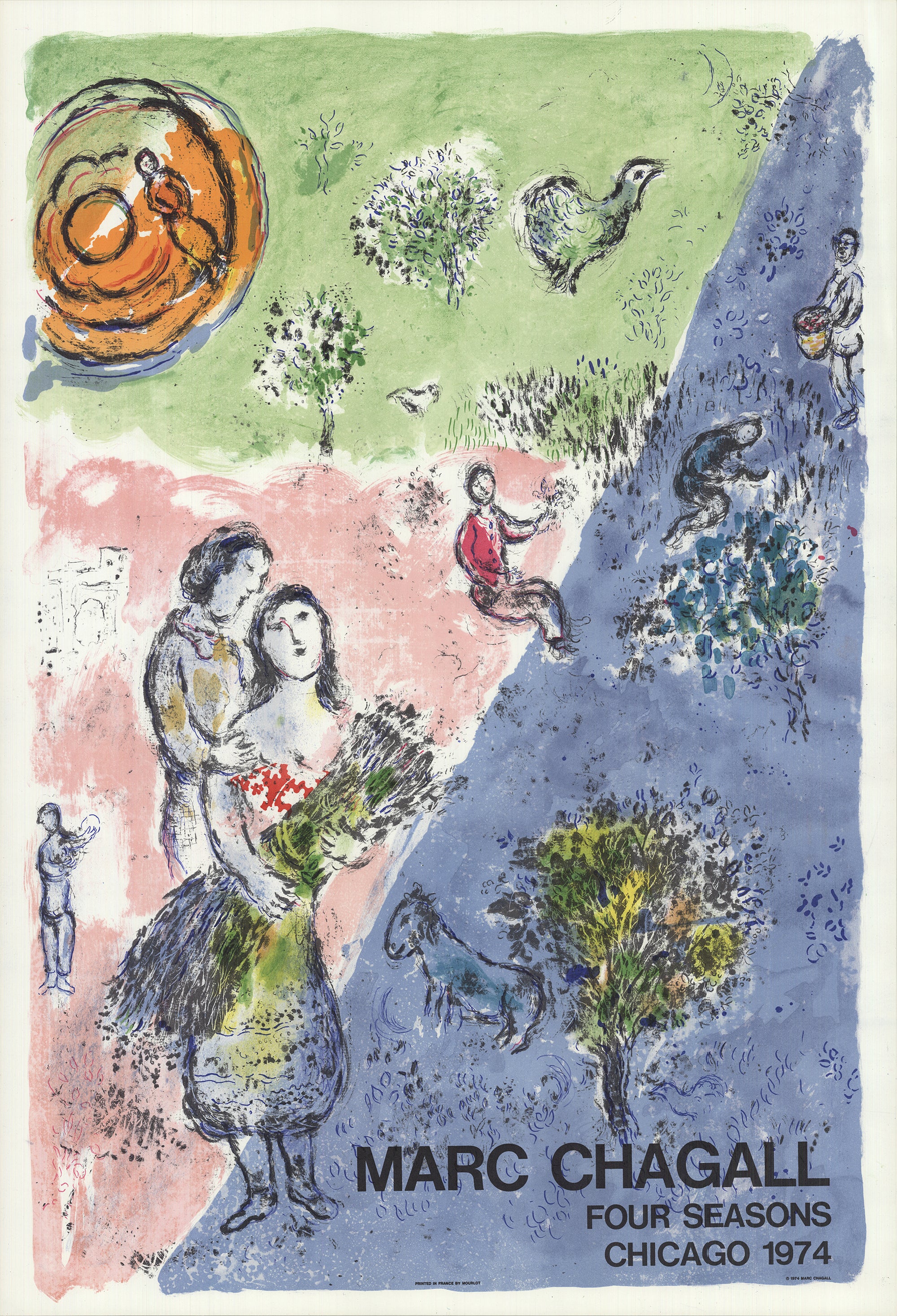 MARC CHAGALL The Four Seasons, 1974 – ArtWise