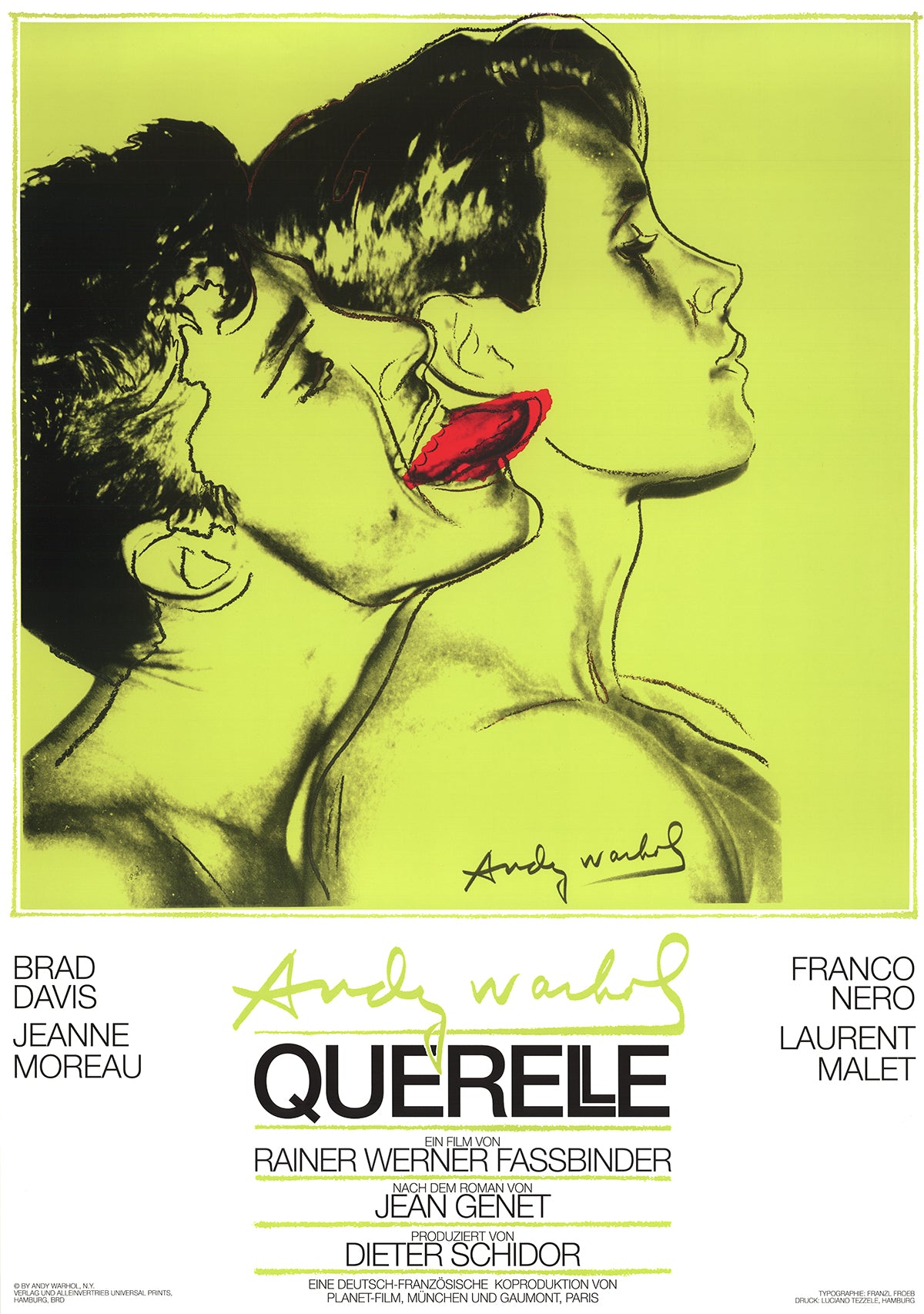 ANDY WARHOL Querelle Green, 1983 – ArtWise