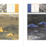 Bundle- 2 Assorted Javacheff Christo The Umbrellas- Blue and Yellow Posters