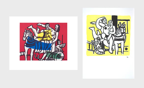 Bundle- 2 Assorted Fernand Leger Original Lithographs