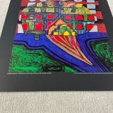 FRIEDENSREICH HUNDERTWASSER The Eye and the Beard of God, 1989