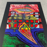 FRIEDENSREICH HUNDERTWASSER The Eye and the Beard of God, 1989