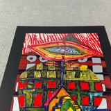FRIEDENSREICH HUNDERTWASSER The Eye and the Beard of God, 1989