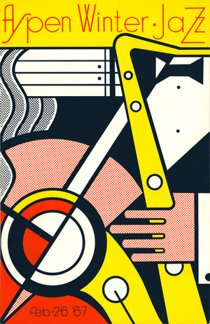ROY LICHTENSTEIN Aspen Jazz, 1967