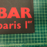 ALBERTO BALI Willi's Wine Bar, 1982