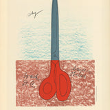 CLAES OLDENBURG Scissors as Monument, 1968