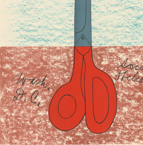 CLAES OLDENBURG Scissors as Monument, 1968