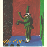 DAVID HOCKNEY Detail from Pulcinella With Applause, 1982