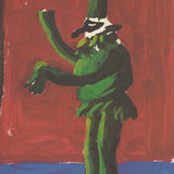 DAVID HOCKNEY Detail from Pulcinella With Applause, 1982