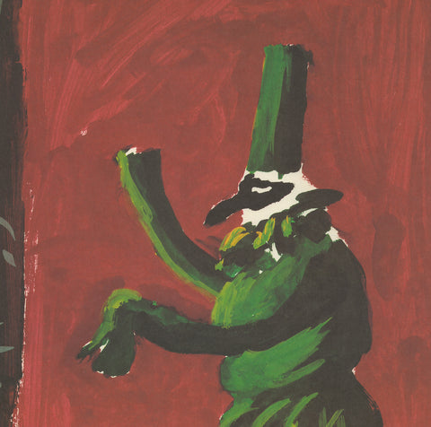 DAVID HOCKNEY Detail from Pulcinella With Applause, 1982