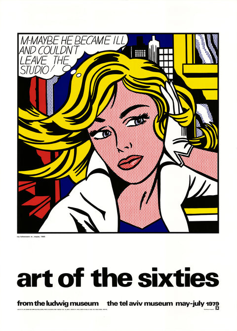ROY LICHTENSTEIN M...Maybe, 1979