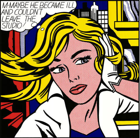 ROY LICHTENSTEIN M...Maybe, 1979