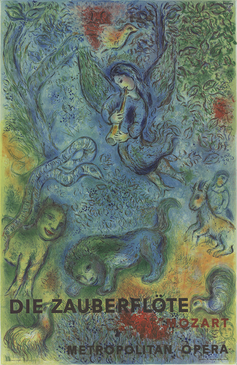MARC CHAGALL The Magic Flute (Die Zauberflote), 1973