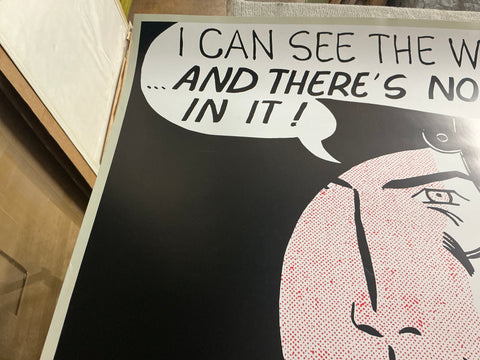 ROY LICHTENSTEIN I Can See The Whole Room, 1989