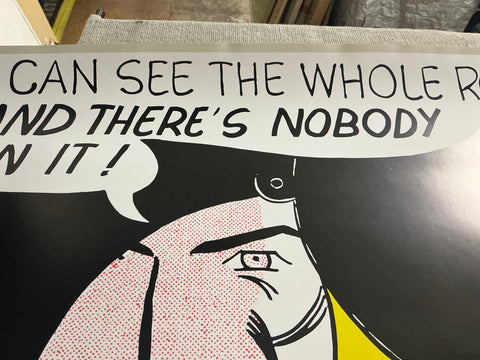 ROY LICHTENSTEIN I Can See The Whole Room, 1989
