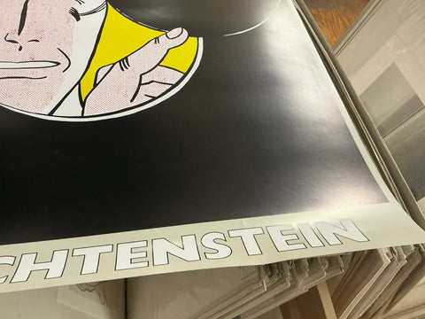 ROY LICHTENSTEIN I Can See The Whole Room, 1989