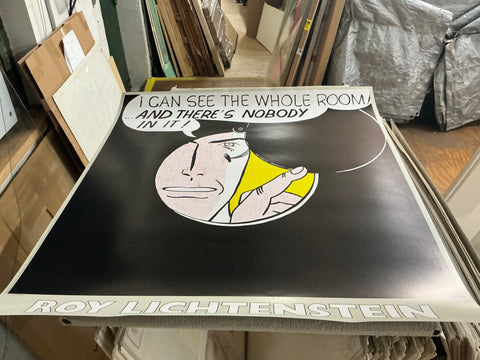 ROY LICHTENSTEIN I Can See The Whole Room, 1989