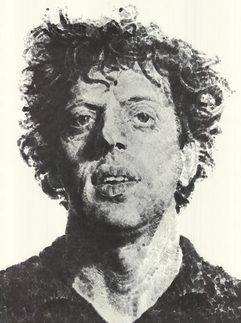 CHUCK CLOSE Large Phil Fingerprint, 1981