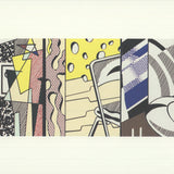 ROY LICHTENSTEIN Sketch for Greene Street Mural, 1983
