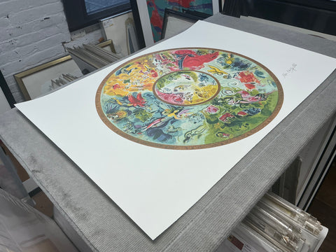 MARC CHAGALL Paris Opera Ceiling, 1995