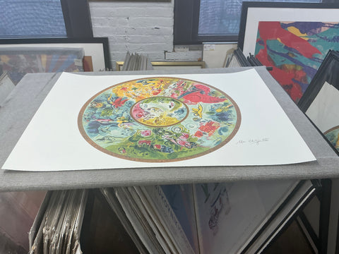 MARC CHAGALL Paris Opera Ceiling, 1995