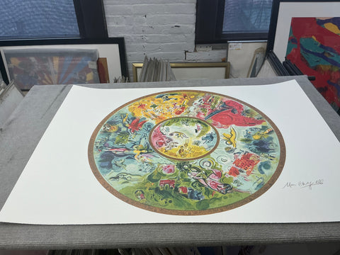 MARC CHAGALL Paris Opera Ceiling, 1995