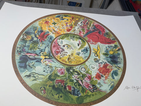 MARC CHAGALL Paris Opera Ceiling, 1995