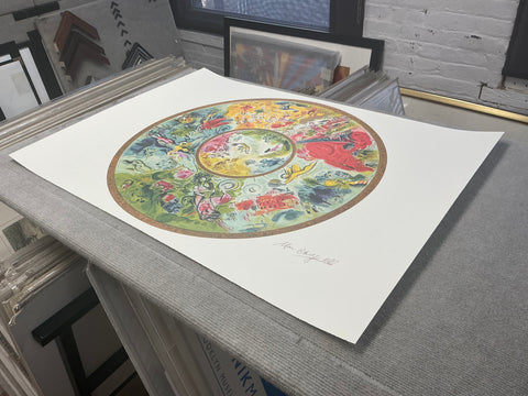 MARC CHAGALL Paris Opera Ceiling, 1995