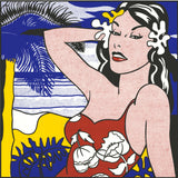 ROY LICHTENSTEIN Aloha, from Art of the Sixties, 1993