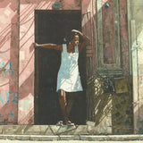 DWIGHT BAIRD La Madonna with red shoes, 2004 - Signed