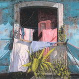DWIGHT BAIRD Laundry on the Balcony, 2005 - Signed