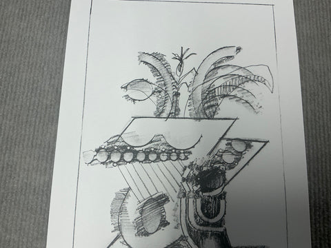 SAUL STEINBERG Illustration IV from "All Except You", 1983