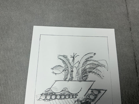 SAUL STEINBERG Illustration IV from "All Except You", 1983