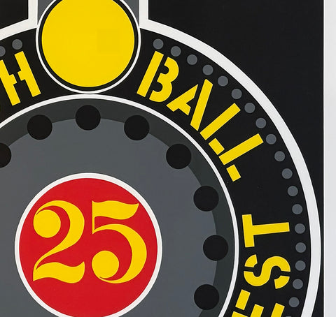 ROBERT INDIANA Highball on the Redball Manifest, 1997 - Signed