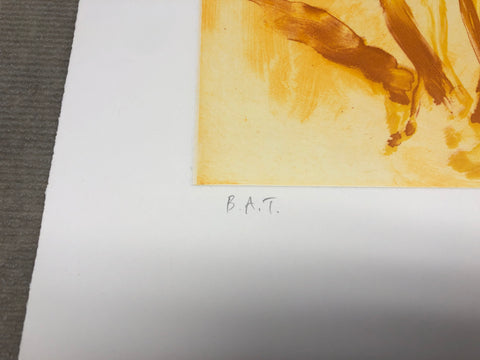 ERIC FISCHL Beach Scene with Poodle, 1997 - Signed