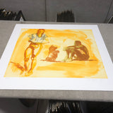 ERIC FISCHL Beach Scene with Poodle, 1997 - Signed