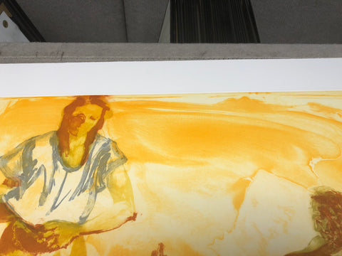 ERIC FISCHL Beach Scene with Poodle, 1997 - Signed