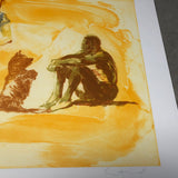 ERIC FISCHL Beach Scene with Poodle, 1997 - Signed