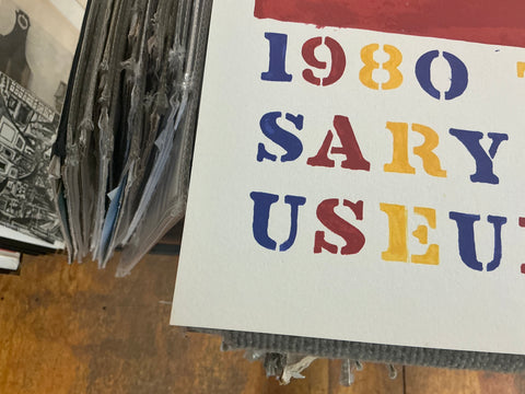 JASPER JOHNS The 50th Anniversary of the Whitney Museum of American Art (Double Flag), 1979