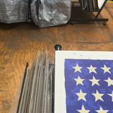 JASPER JOHNS The 50th Anniversary of the Whitney Museum of American Art (Double Flag), 1979
