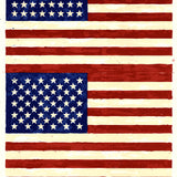 JASPER JOHNS The 50th Anniversary of the Whitney Museum of American Art (Double Flag), 1979