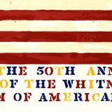 JASPER JOHNS The 50th Anniversary of the Whitney Museum of American Art (Double Flag), 1979
