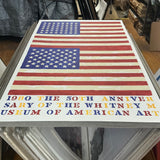 JASPER JOHNS The 50th Anniversary of the Whitney Museum of American Art (Double Flag), 1979