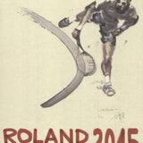 DU ZHENJUN Roland Garros French Open, 2015 - Signed