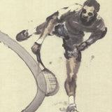 DU ZHENJUN Roland Garros French Open, 2015 - Signed