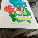JOHN MATOS AKA CRASH The Raw Electricity, 1990 - Signed