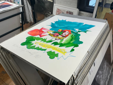 JOHN MATOS AKA CRASH The Raw Electricity, 1990 - Signed