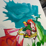 JOHN MATOS AKA CRASH The Raw Electricity, 1990 - Signed