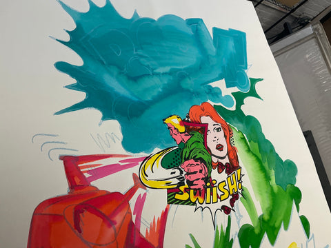 JOHN MATOS AKA CRASH The Raw Electricity, 1990 - Signed