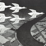 M.C. ESCHER Day and Night